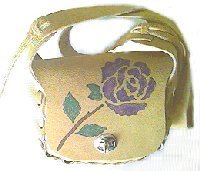 suede purse made for my new grand daughter